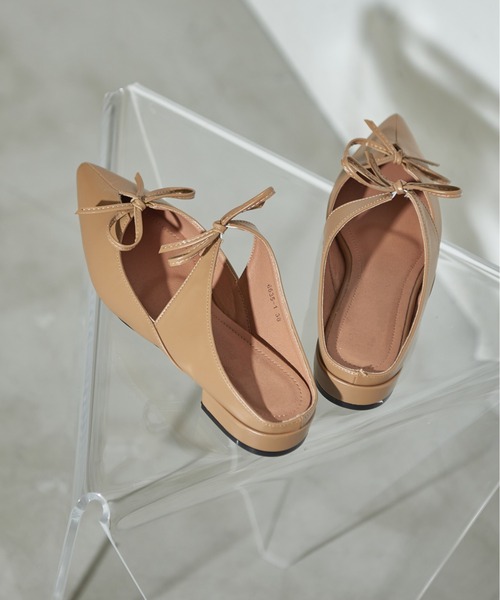 「THE YOn」 フラットサンダル 37 アイボリー レディース_画像3