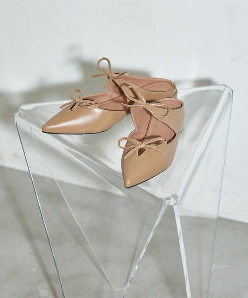 「THE YOn」 フラットサンダル 37 アイボリー レディース_画像4