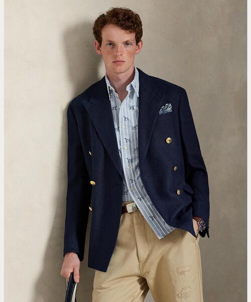 ラルフローレン プリントシャツ POLO RALPH LAUREN シャツ クラシック フィット ストライプド