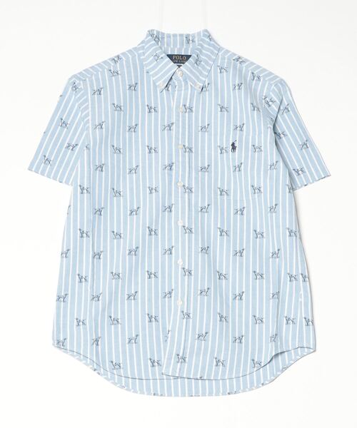 ラルフローレン プリントシャツ POLO RALPH LAUREN シャツ クラシック フィット ストライプド