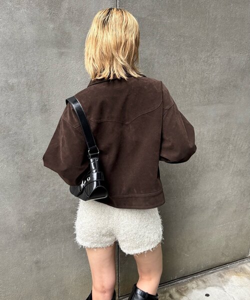 WHO'S WHO gallery（フーズフーギャラリー） ブルゾン アウター SUEDE