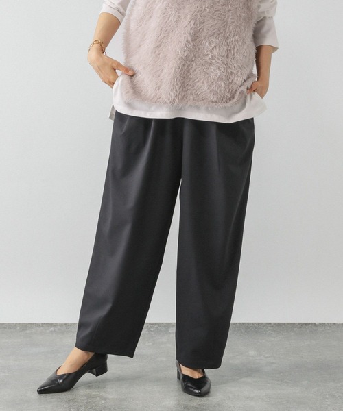 GLOBAL WORK（グローバルワーク） パンツ イージーケアコクーンワイド