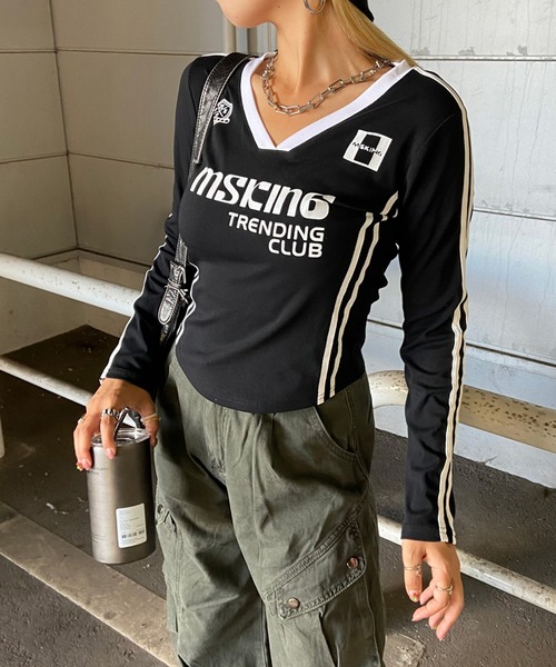 non-hedge（ノンヘッジ） tシャツ ゲームロンT レディース : ZOZOTOWN