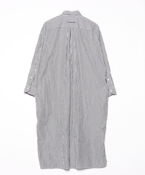 TICCA 「TICCA」 ストライプ柄シャツワンピース FREE ブラック
