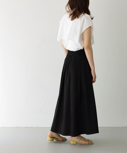 「HER CLOSET」 半袖カットソー M ホワイト レディース_画像3