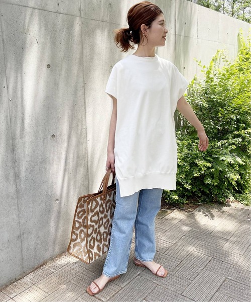 「Spick & Span」 半袖ニット - ブルー レディース_画像5