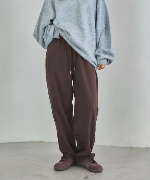 feepur（フェピュール） スウェットパンツ ジャージ 裏起毛カーブ