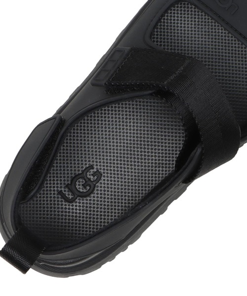 「UGG」 フラットサンダル 7 ブラック レディース_画像6