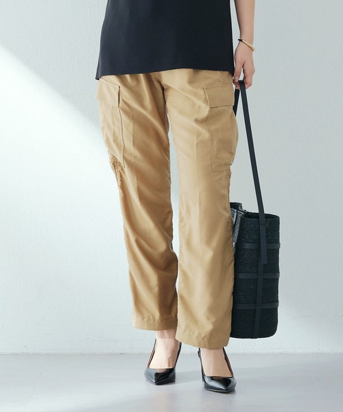 ウィムガゼット　 カーゴパンツ　サンドベージュ ウィムガゼット カーゴパンツ サンドベージュ