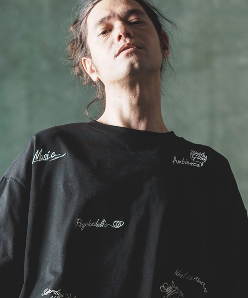 「GLIMCLAP」 半袖Tシャツ L ホワイト メンズ_画像7