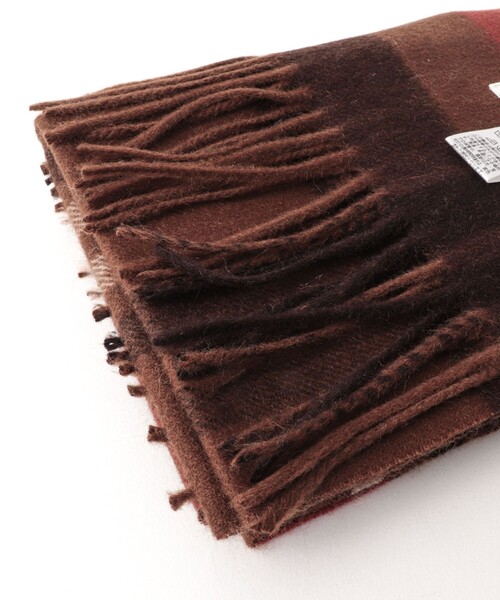 NOLLEY'S（ノーリーズ） ストール マフラー カシミヤチェックマフラー