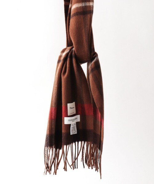 NOLLEY'S（ノーリーズ） ストール マフラー カシミヤチェックマフラー