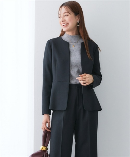 7days Life Styling セットアップ 「レディーススーツ」ペプラム