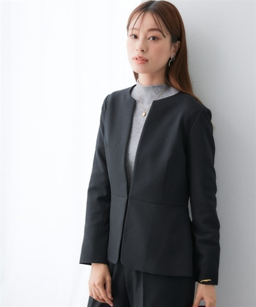 7days Life Styling セットアップ 「レディーススーツ」ペプラム