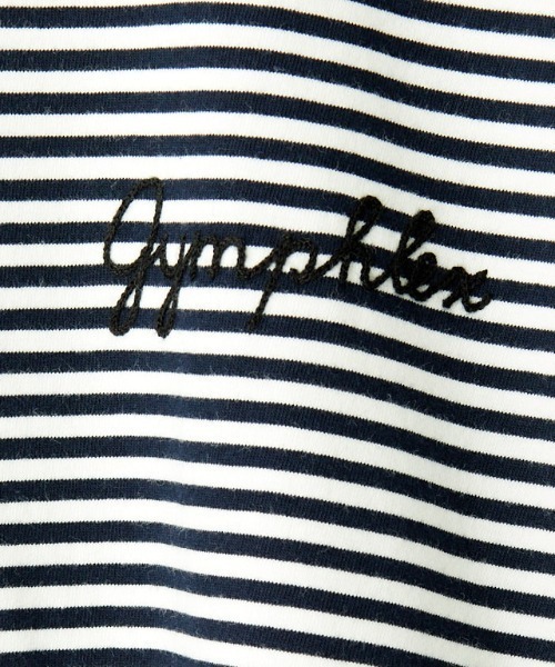 「GYMPHLEX」 半袖Tシャツ 14 サックスブルー レディース_画像6
