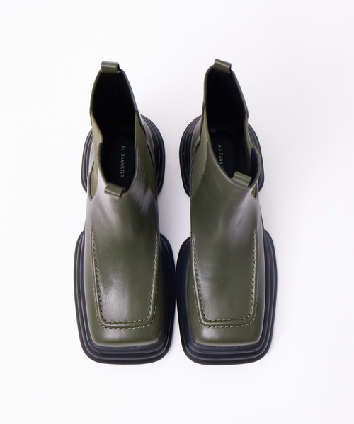 「Au BANNISTER」 ショートブーツ 37 ブラック レディース_画像2