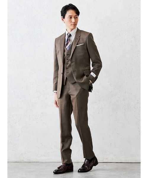 FAさん専用 EDWINコラボ】デニムライク ウールセットアップ｜パーフェクトスーツ