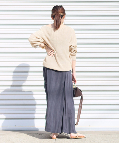 「Plage」 長袖ニット FREE ブラウン レディース_画像8