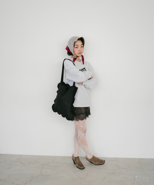 THEATRE PRODUCTS キルティングポシェット ホワイト THEATRE PRODUCTS（シアタープロダクツ） ショルダーバッグ バッグ