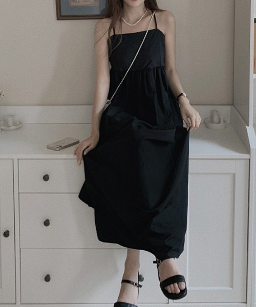 「a lot of love」 キャミソールワンピース S ホワイト レディース_画像3