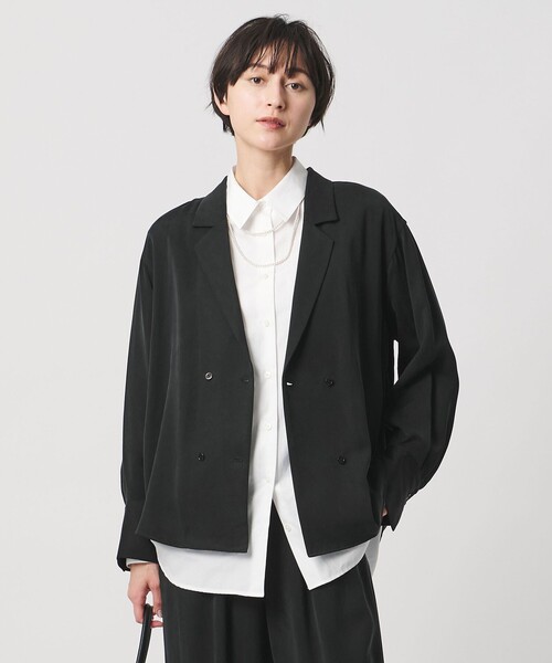 【美品】UNITED ARROWS シャツジャケット UNITED ARROWS（ユナイテッドアローズ） ブラウス シャツ オープン