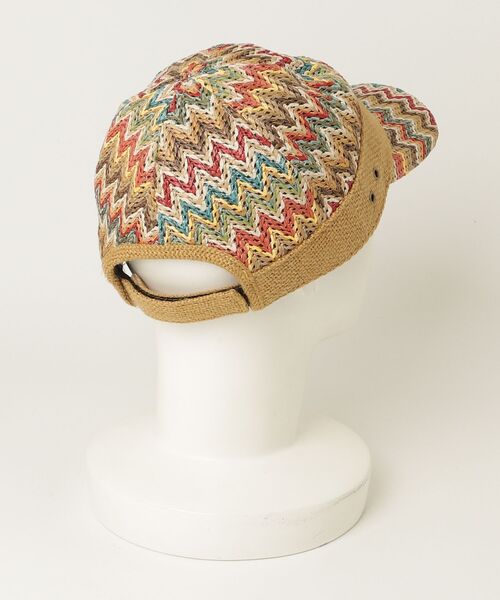 「Grace」 キャップ - ベージュ レディース_画像2