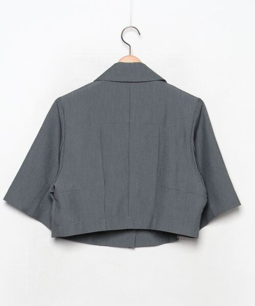 JEANASIS（ジーナシス） テーラードジャケット FREE グレー レディース