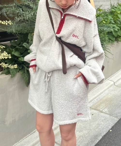 「nemne store」 長袖ニット SMALL グレー レディース_画像3