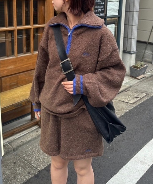 「nemne store」 長袖ニット SMALL グレー レディース_画像5