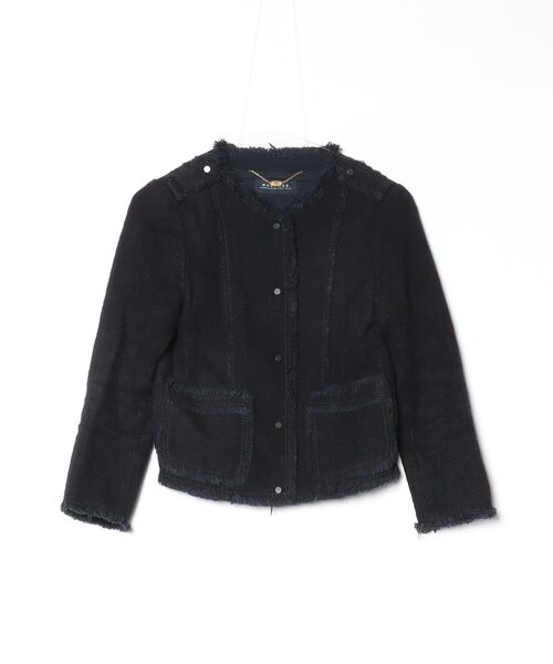 ★maa★専用 ノーカラーブラックジャケット サイズ36 セール】【MAISON MARGIELA / メゾン マルジェラ】ノーカラー