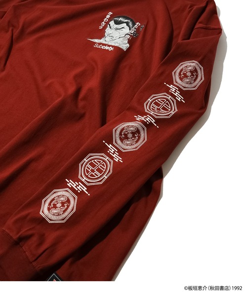 「Subciety」 長袖Tシャツ SMALL ブラック メンズ_画像3