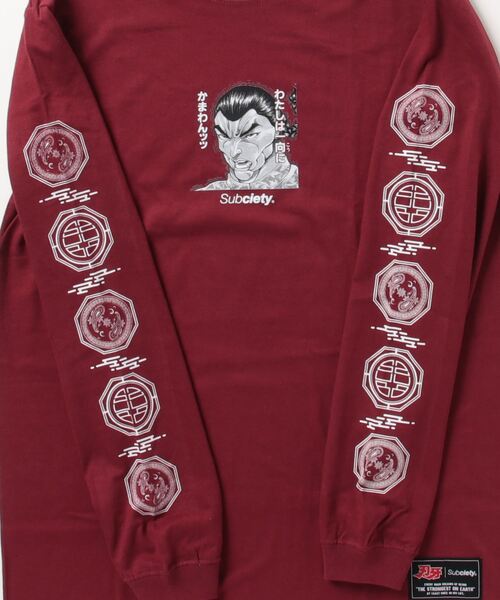 「Subciety」 長袖Tシャツ SMALL ブラック メンズ_画像8