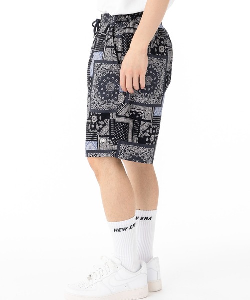 NEW ERA（ニューエラ） パンツ ショートパンツ ペイズリー柄 メンズ