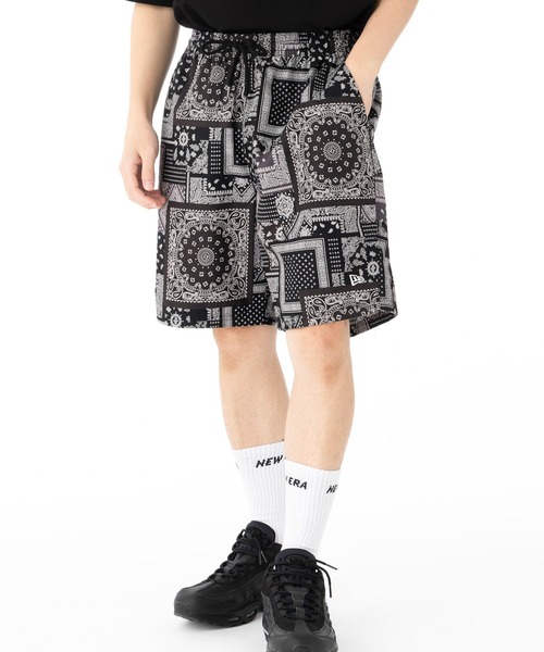 新品未使用品　バーバリー　80cm Tシャツ・ショートパンツ・ソックスセット NEW ERA（ニューエラ） パンツ ショートパンツ ペイズリー柄 メンズ