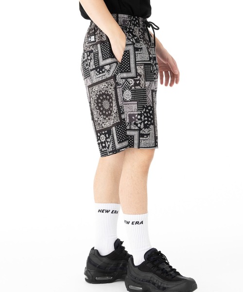 NEW ERA（ニューエラ） パンツ ショートパンツ ペイズリー柄 メンズ