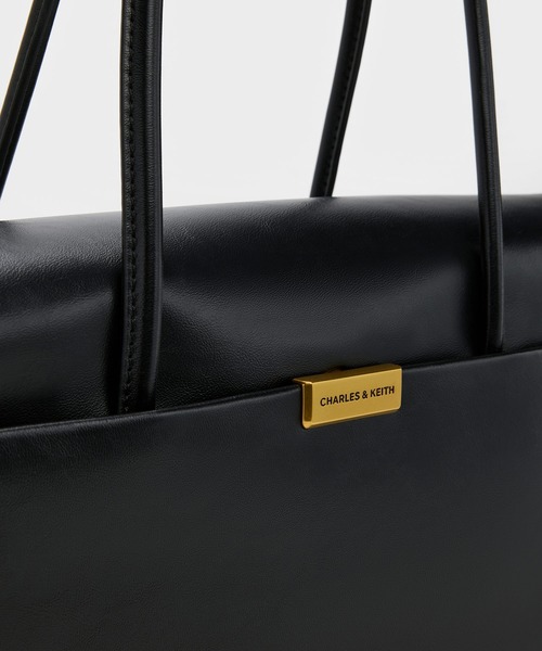 CHARLES ＆ KEITH（チャールズ&キース） トートバッグ ターンロック