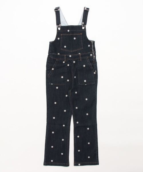 「HELLO.SANFRANCISCO」 オーバーオール FREE ネイビー レディース_画像2