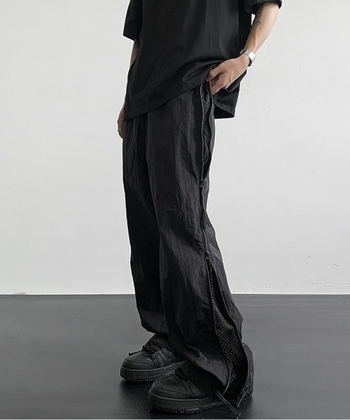 「JOHNNY WOLF」 イージーパンツ M グレー メンズ_画像4