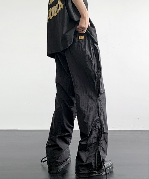 「JOHNNY WOLF」 イージーパンツ M グレー メンズ_画像6