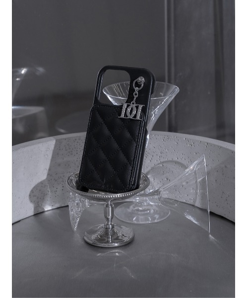 Darich キルティングミラーDDチャームiPhoneケース iPhone17 Darich（ダーリッチ） スマホケース キルティングミラーDDチャーム
