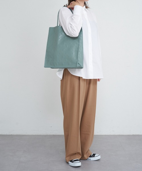 「Daily russet」 トートバッグ FREE グレー レディース_画像9