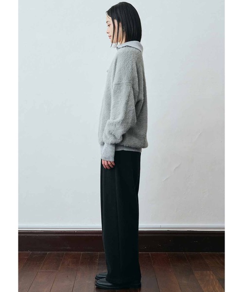 「MEDE19F」 長袖ニット LARGE グレー レディース_画像7