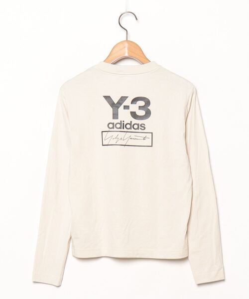 「Y-3」 長袖カットソー X-SMALL ベージュ レディース_画像2