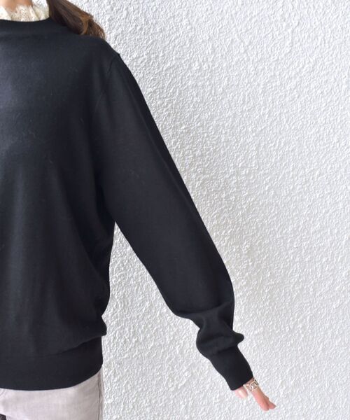 「SHIPS」 長袖ニット MEDIUM キャメル レディース_画像8