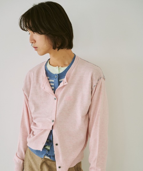 common gull products. カーディガン 2つで1つのカーディガン、芽心