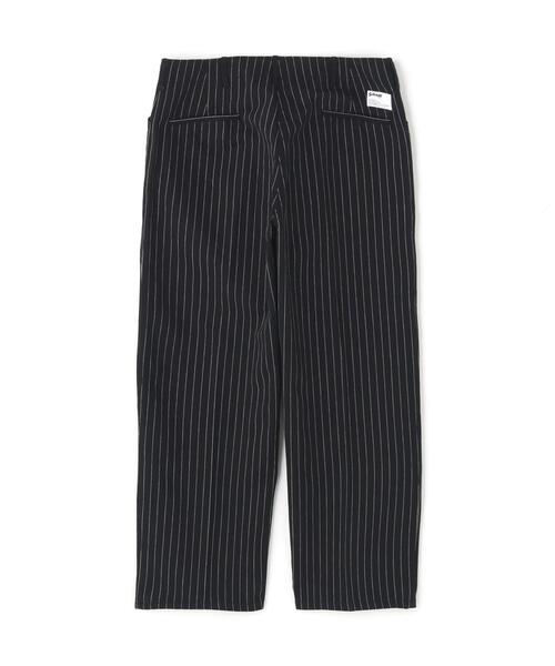 SCHOTT BROS. PERFECTO ストライプパンツ 34インチ　値下可 Schott N.Y.C（ショット） ワイドパンツ パンツ Schott/ショット