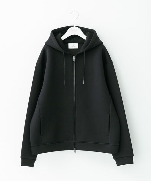 URBAN RESEARCH Sonny Label パーカー ダンボールニットジップアップ
