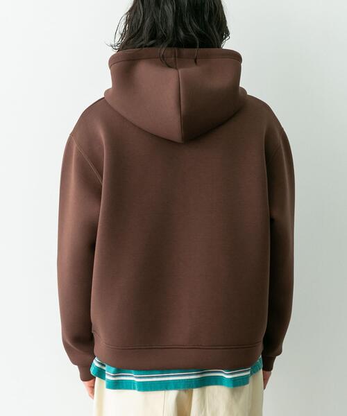 URBAN RESEARCH Sonny Label パーカー ダンボールニットジップアップ