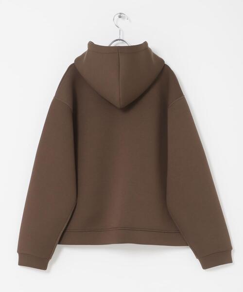 新品未使用品セントアンドリュース、ダンボールニットパーカー、ブラウン URBAN RESEARCH Sonny Label パーカー ダンボールニットジップアップ