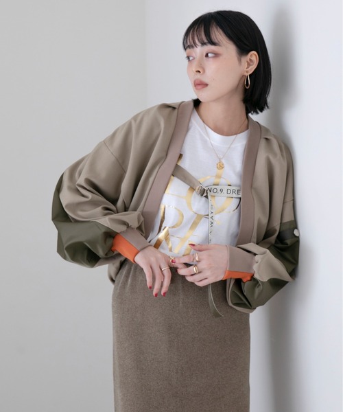 Eimee Law」 ブルゾン 38 ライトブルー レディース 「Eimee Law